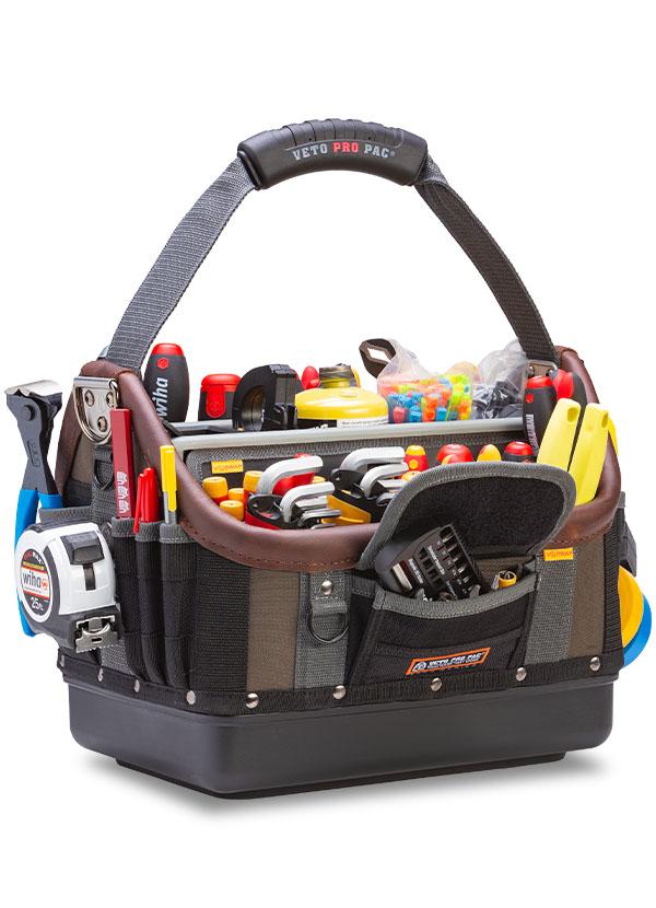 Veto Tech OT-LC Large Open Top Tool Bag with Free CB-LD Tool Bag