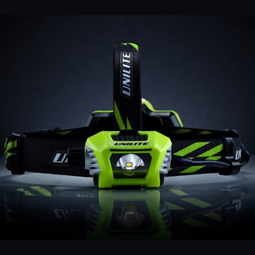 750 Lumen Headtorch with Twist Dimmer Switch and red LED back light