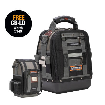Veto Pro Pac Tech-MCT Compact/Tall Tool Bag with Free CB-LD Tool Bag