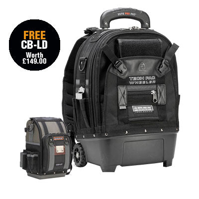 Veto Pro Pac Tech-Pac Wheeler Blackout with Free CB-LD Tool Bag - DUE END JUNE 2026