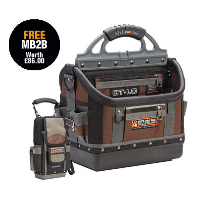 Veto OT-LC Large Open Top Tool Bag with Free MB2B Meter Bag