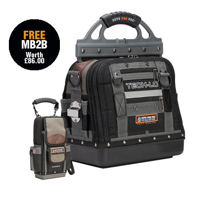 Veto Pro Pac Tech LC Large Tech Tool Bag with Free MB2B Meter Bag