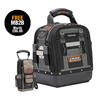 Veto Tech MC Compact Tool Bag For Short Shank Tools with Free MB2B Meter Bag
