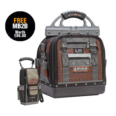 Veto LC Small Compact Job-Specific Tool Bag with Free MB2B Meter Bag