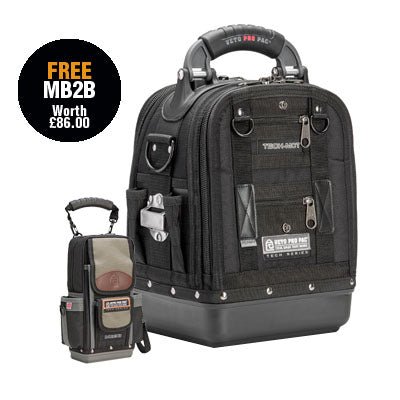 Veto Pro Pac Tech-MCT Blackout Tool Bag with Free MB2B Meter Bag