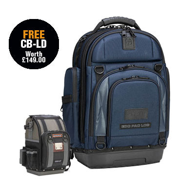 Veto Pro Pac EDC Pac LCB Midnight Blue Tool Backpack with Free CB-LD Tool Bag