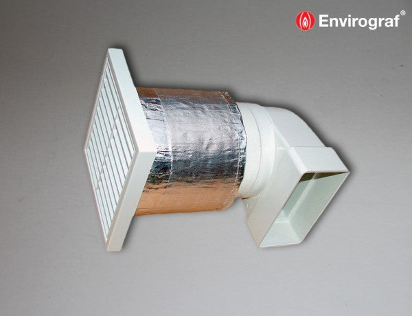 Firoblok Intumescent Toilet/Bathroom Ventilation Outlet-150mm