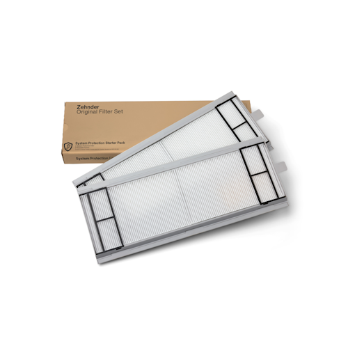 Filter for Zehnder ComfoAir 350/550, reusable frame and filter set, ISO Coarse (G4), 2 Pieces