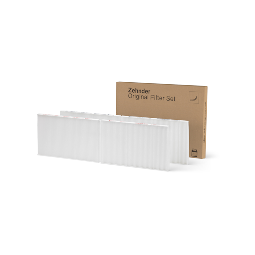 Filter for Zehnder ComfoAir 350/550, refill for reusable frame, ISO Coarse / ISO ePM10 (G4/M5), 2 Pieces