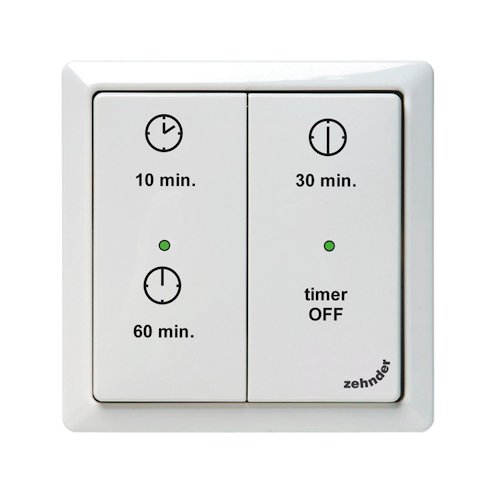 Zehnder ComfoControl RFZ Timer Wireless Controller For Use With ComfoSense 67/C67