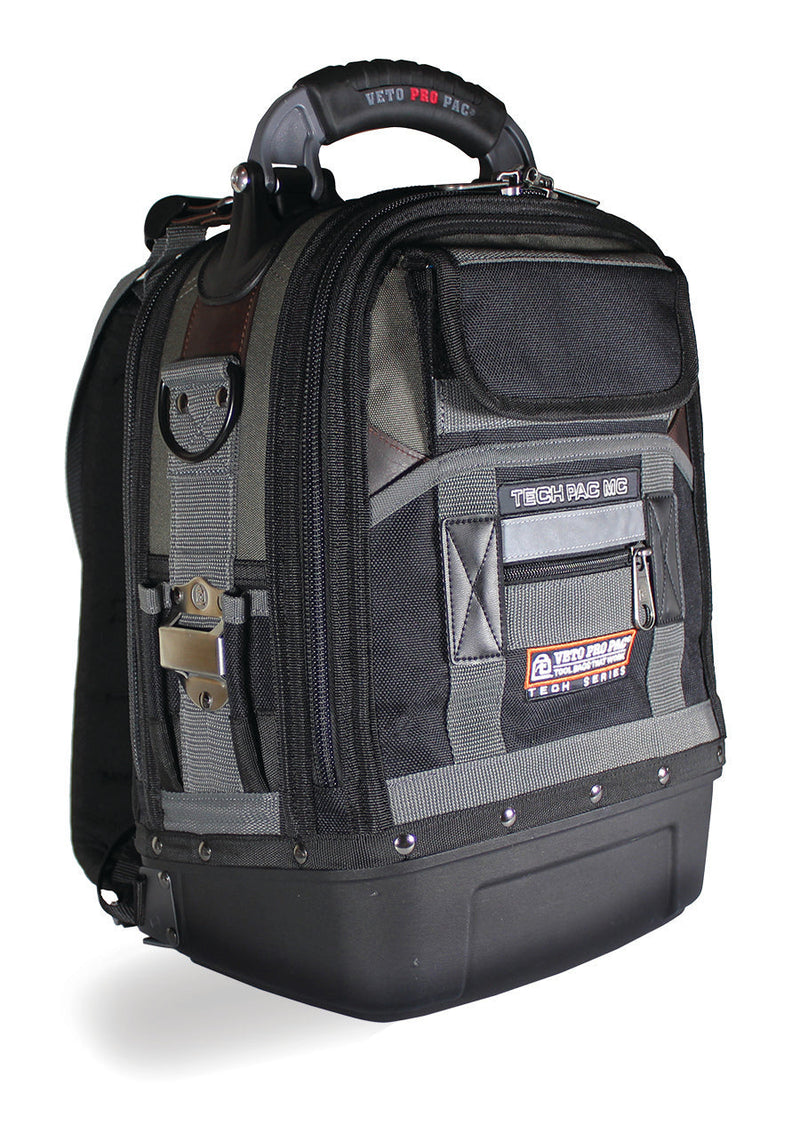 Veto Tech-Pac-MC Compact Full Featured Service Tech Tool Backpack with Free SB-LD Bag