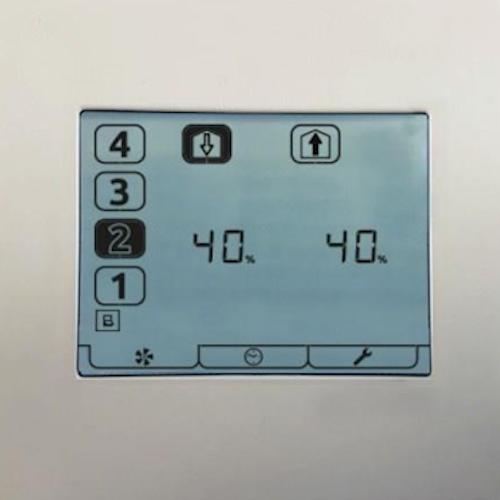 Titon HRV4 Q Plus Eco Aura Left/Right-Handed with Aura T Programmable Touch Screen Controller