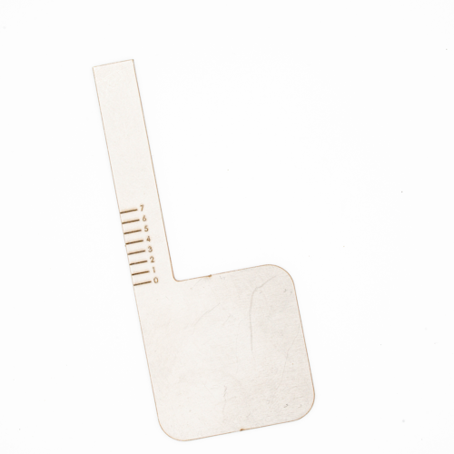 Ergovent Lineo Pro Damper Measuring Key for Single and Profile/Puzzle Products