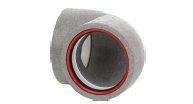 Zehnder GD Round Ducting, Insulated GD9 90 Deg Bend Dia 160 mm