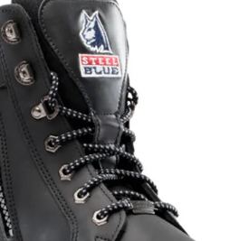 Steel Blue Nylon Laces