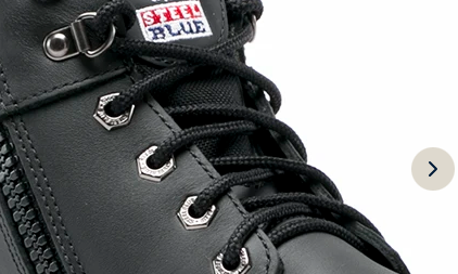 Steel Blue Nylon Laces