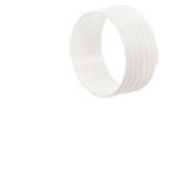 Zehnder GD Round Ducting, GD8 Self-Seal Coupling, Duct to Duct, Dia 125 mm