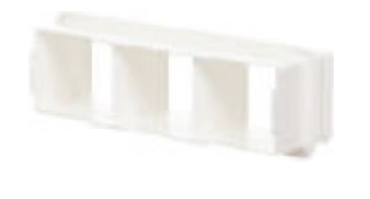 Zehnder GD Rectangular Ducting, GD8 Self-Seal Coupling, Duct to Fitting,204x60 mm