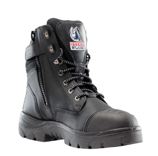 Steel Blue Mens Work Boots Southern Cross Zip GraphTEC™ Scuff S3