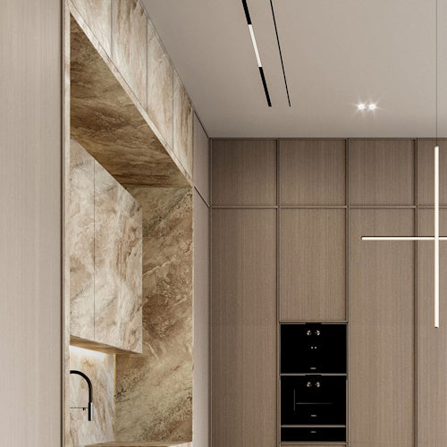 Slot ventilation diffuser ERGOVENT LINEO-600 (2 x 75 mm duct conections / 1 slot x 600 mm x 20 mm / with damper)