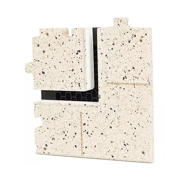 Corner connection for ERGOVENT LINEO-PRO PUZZLE diffuser (1 slot x 20 mm / 90 degree RIGHT ANGLE CORNER)