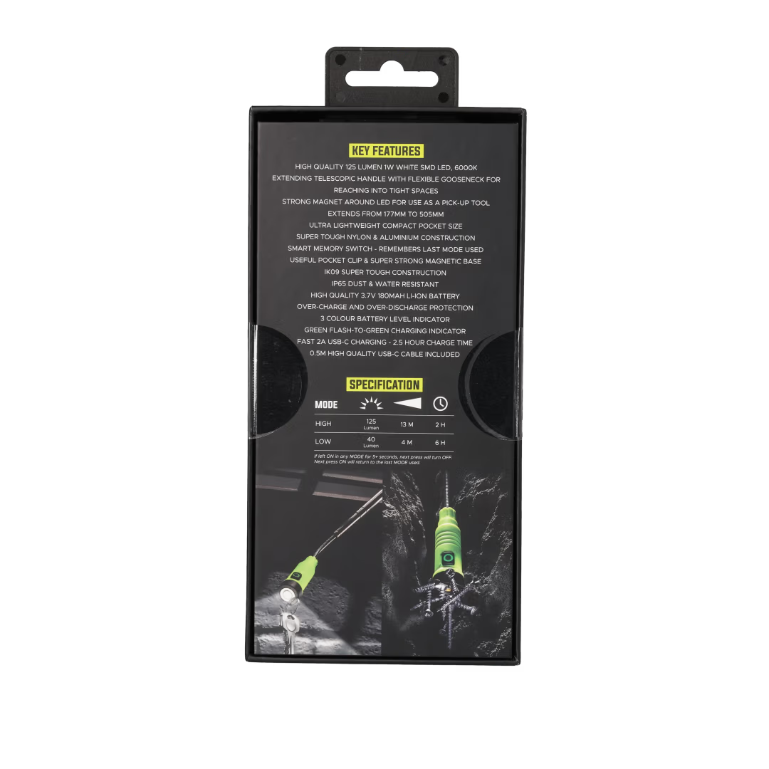 Unilite 125LM Extending Magnetic Pick-Up Tool