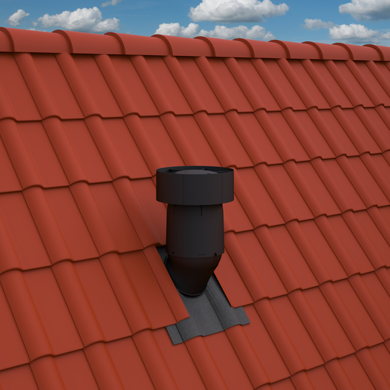 Ubbink Ventus Insulated Roof Terminal 160-150 Pitched Roof