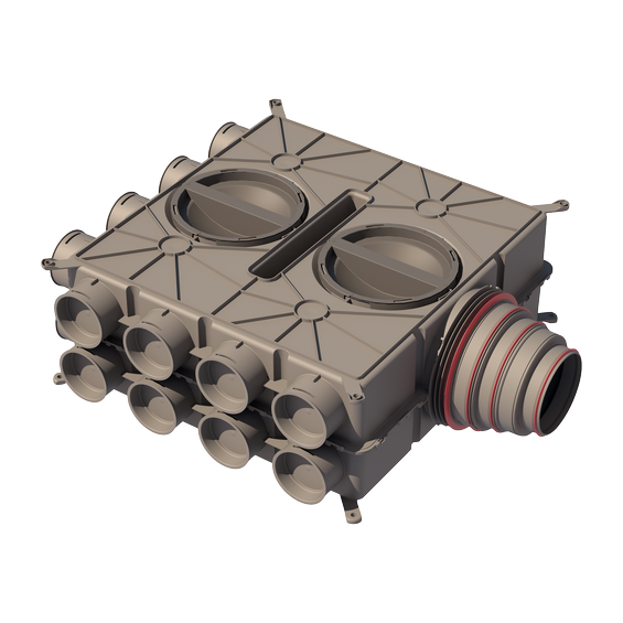 Ubbink Air Excellent distribution box DB816 125-200 16 connections