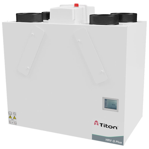 Titon HRV1.6 Q Plus Plus Eco Aura Left/Right-Handed with Aura T Programmable Touch Screen Controller