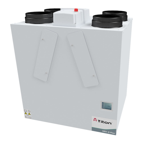 Titon HRV4.25 Q Plus Eco Aura Left/Right Handed c/w Aura T Programmable Touch Screen Controller