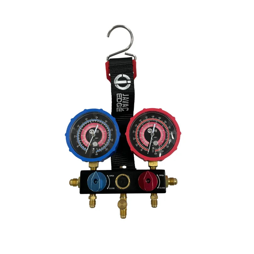 Javac Edge A3 R410a, R32, R600a, R290 Manifold,hoses kit
