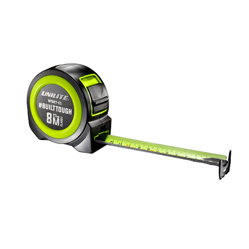Unilite Class 1 Heavy Duty 8m Tape Measure
