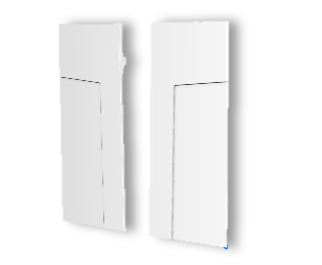 Zehnder ComfoAir 185 WM and Vireo HR185WM Front Cover and Valance Plastic