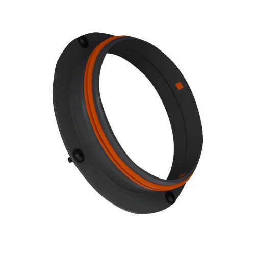 Plastic connector ERGOVENT CNC100 for 150 and 160 mm (6" and 6.4") duct connections