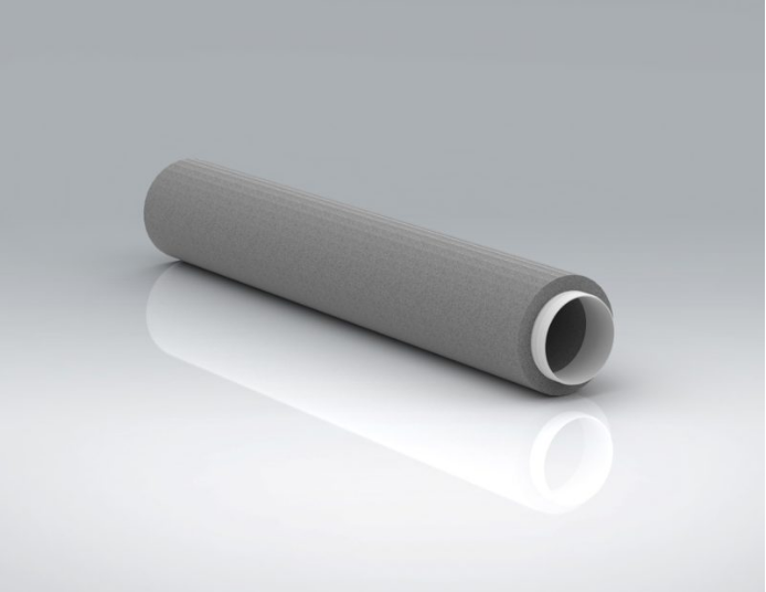 Verplas 125mm Thermal 1m Duct (Individual)