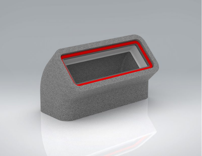 Verplas 204x60 Thermal 45 V/Bend (Individual)