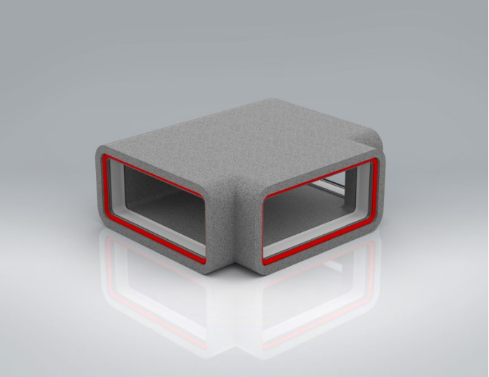 Verplas 220 x 90 Thermal T Piece (Individual)