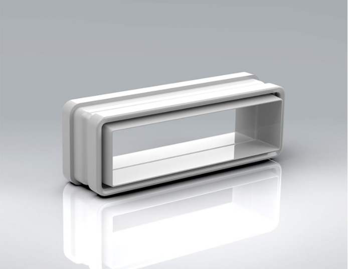 Verplas 204mm x 60mm Duct to Ftg Self-Seal Coupling