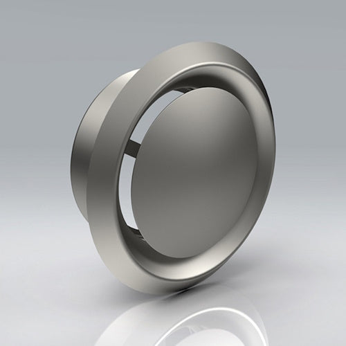 Verplas 200mm Ceiling Extract & Supply Valve Stainless Steel