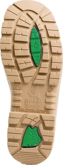 Steel Blue Mens Work Boots Parkes Zip Scuff S3