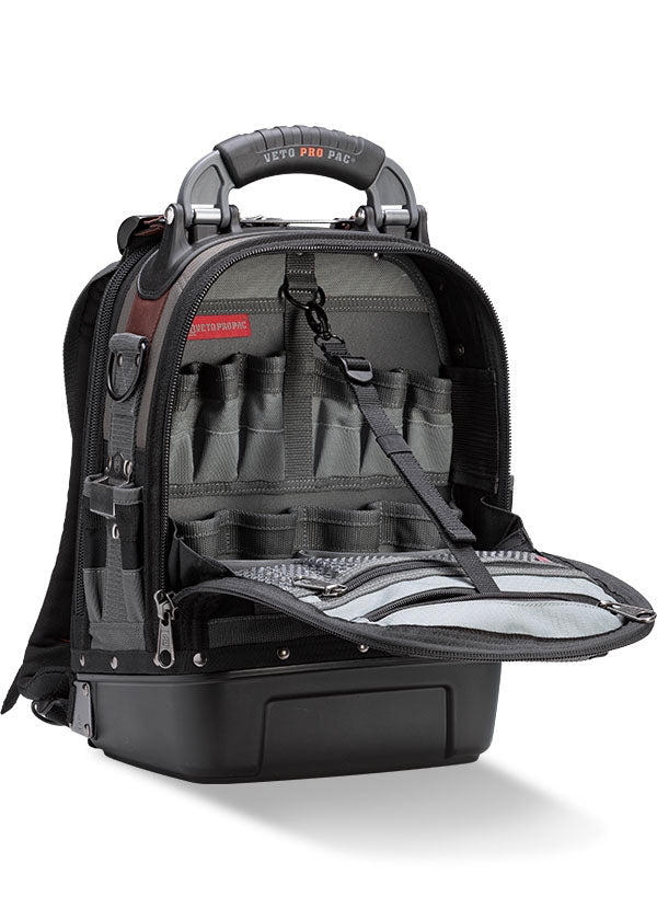 Veto Tech-Pac-MC Compact Service Tech Tool Backpack with Free CB-LD Tool Bag