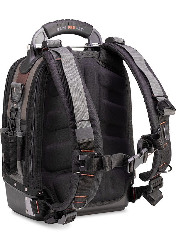 Veto Tech-Pac-MC Compact Full Featured Service Tech Tool Backpack with Free SB-LD Bag