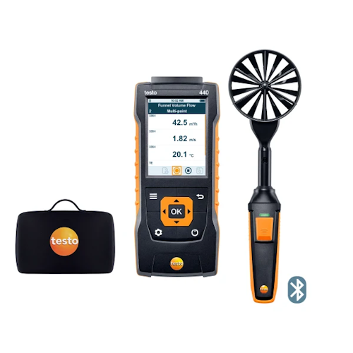 Testo 440 Bluetooth 100mm Vane Kit