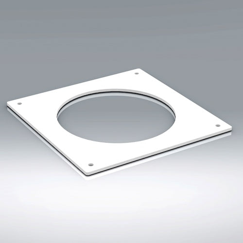 Verplas 100mm Round Wall Plate