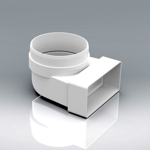 Verplas 110mm x 54mm Elbow Bend Male F/R (110x54)