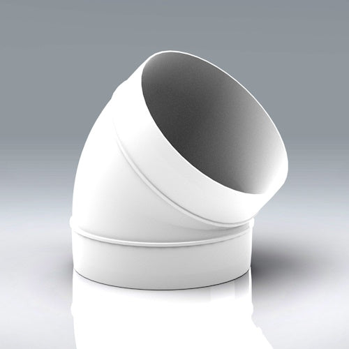 Verplas 125mm 45 Degree Elbow Bend Round (125)