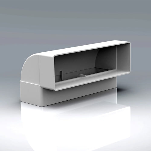 Verplas 204mm x 60mm 90 Degree Vertical Bend (204x60)