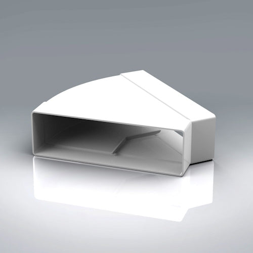 Verplas 204mm x 60mm 45 Degree Horizontal Bend (204x60)