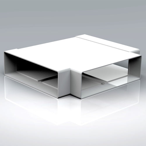 Verplas 204mm x 60mm Horizontal T Piece