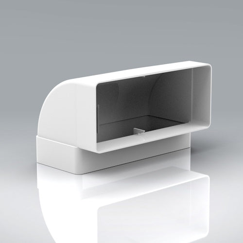 Verplas 220mm x 90mm 90 Degree Vertical Bend (220x90)